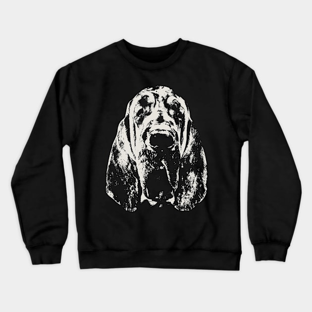 Bloodhound Crewneck Sweatshirt by Nartissima